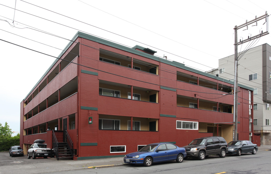 The Hawaiian Apartments in Seattle, WA - Foto de edificio