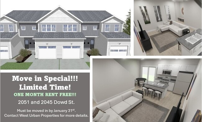 property at 2051 Dowd St