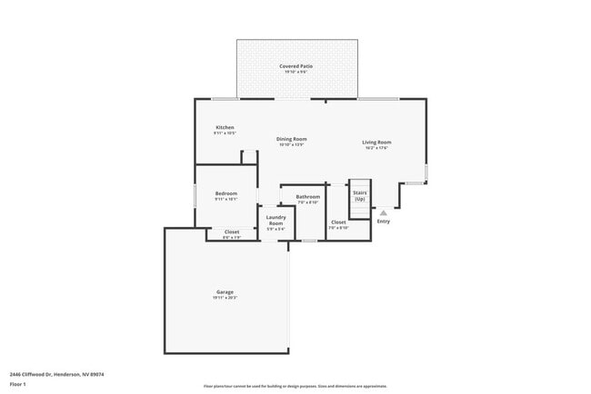 2446 Cliffwood Dr in Henderson, NV - Foto de edificio - Building Photo