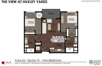 The View at Huxley Yards in Madison, WI - Building Photo - Floor Plan