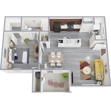 Ashford Park in Shreveport, LA - Building Photo - Floor Plan