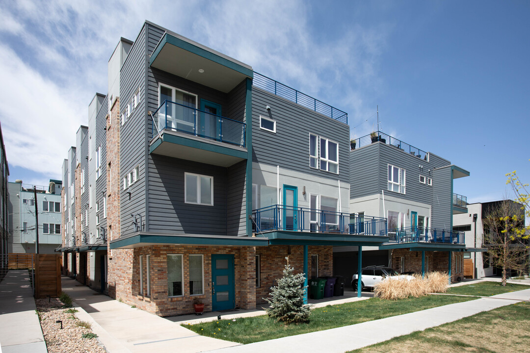 Hooker Street Townhomes in Denver, CO - Building Photo