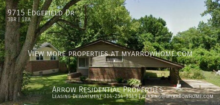 9715 Edgefield Dr in St. Louis, MO - Building Photo