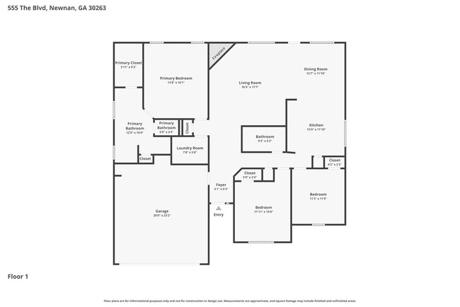 555 The Blvd, Unit 1304 in Newnan, GA - Foto de edificio - Building Photo