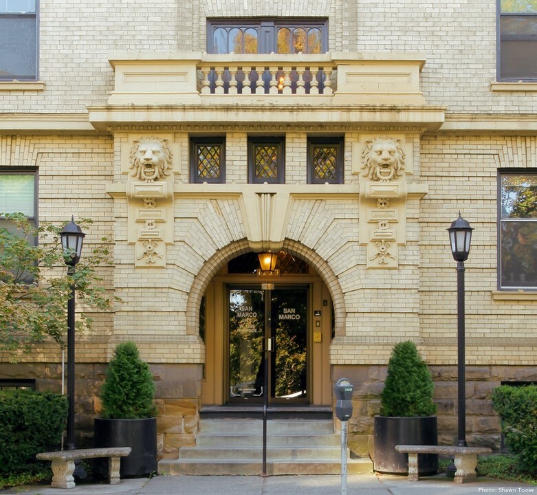 The San Marco Apartments in Spokane, WA - Foto de edificio