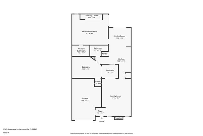8563 Goldeneye Ln in Jacksonville, FL - Building Photo - Building Photo