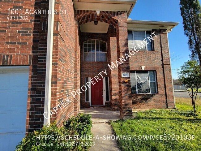 1001 Acanthus St in Pflugerville, TX - Building Photo - Building Photo