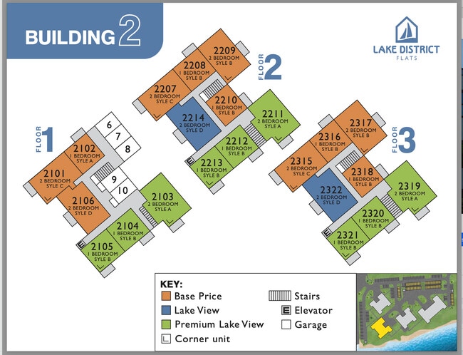 Lake District Flats in Ludington, MI - Building Photo - Building Photo