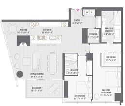 Shangri-La Toronto in Toronto, ON - Building Photo - Floor Plan