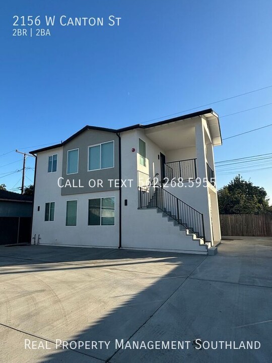 2156 W Canton St in Long Beach, CA - Building Photo