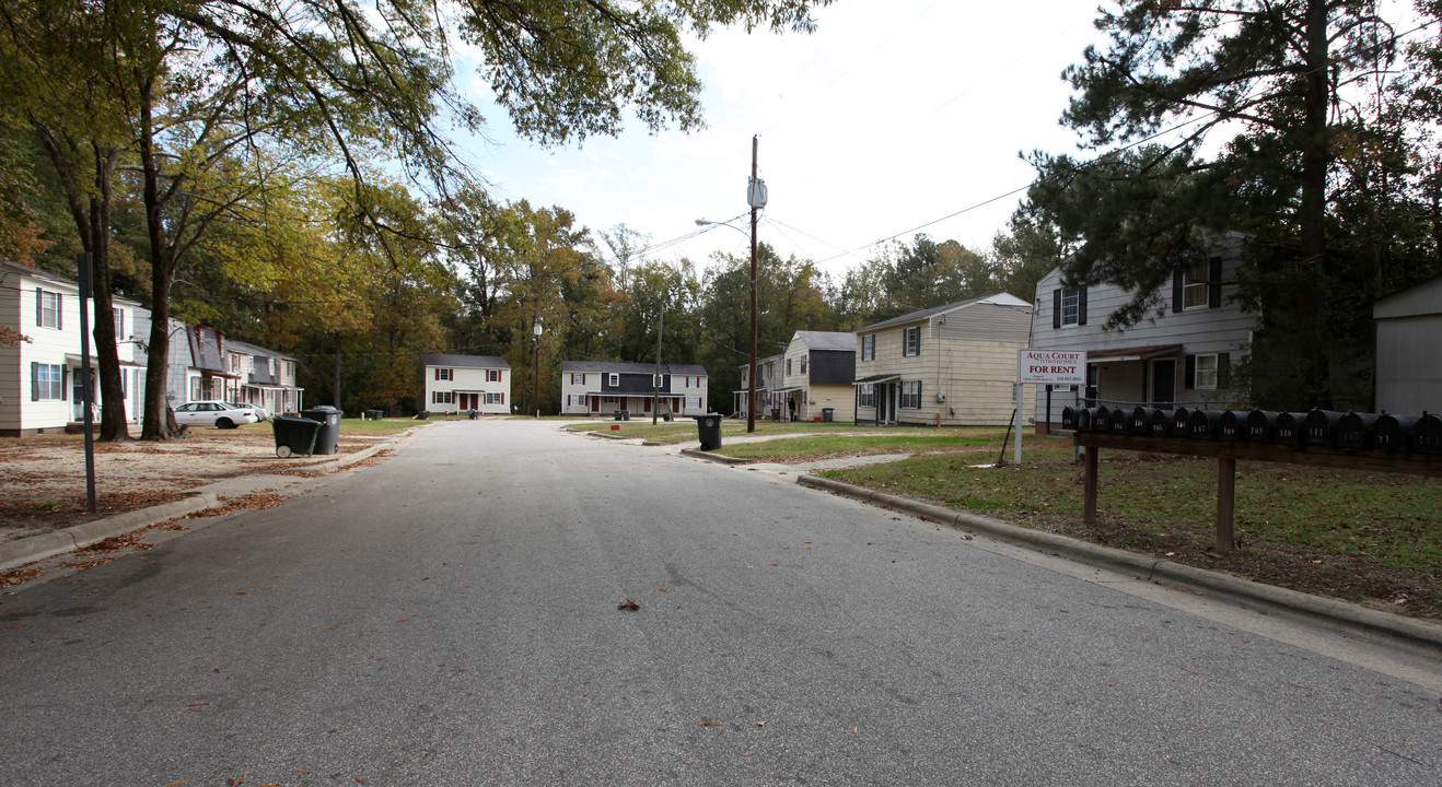 Aqua Court Townhomes in Rocky Mount, NC - Building Photo