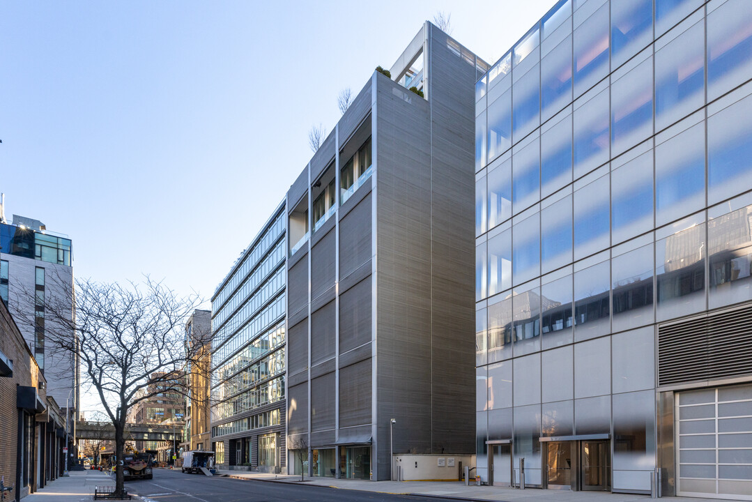 Metal Shutter Houses in New York, NY - Building Photo