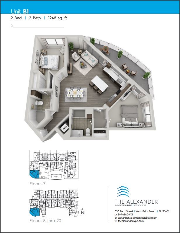 Alexander Lofts The Alexander Apartments West Palm Beach, FL