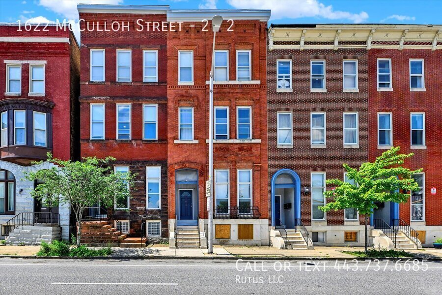 1622 McCulloh St in Baltimore, MD - Building Photo