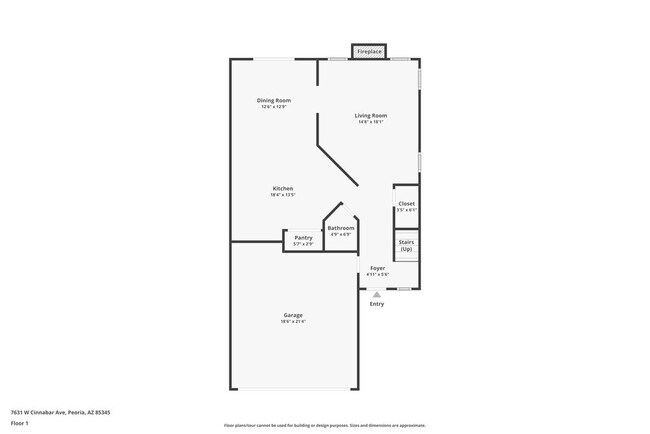 7631 W Cinnabar Ave in Peoria, AZ - Foto de edificio - Building Photo