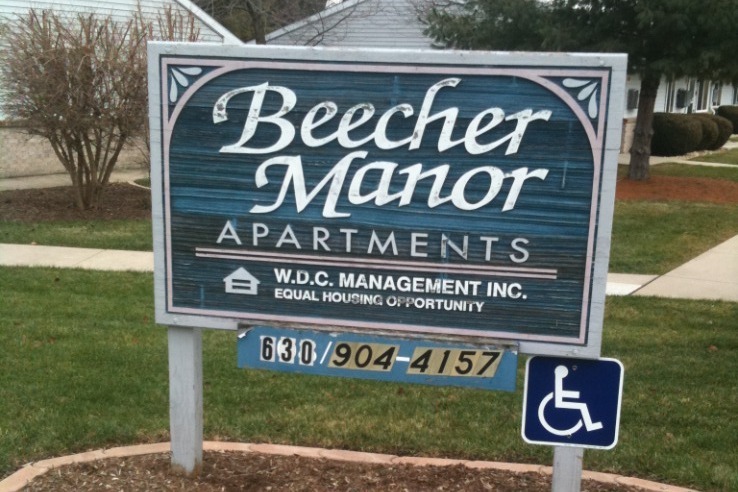 Beecher Manor Apartments in Beecher, IL - Foto de edificio