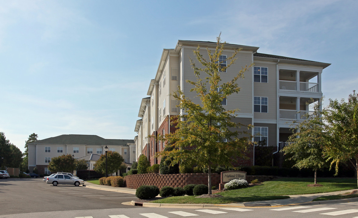 The Commons at Highland Village in Cary, NC - Building Photo