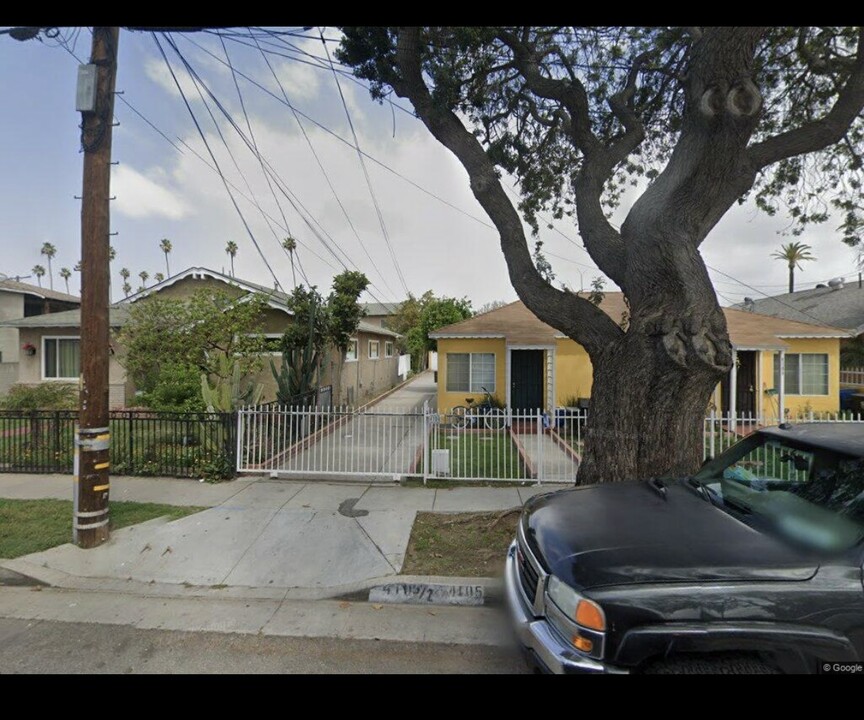 4109 W 103rd St in Inglewood, CA - Foto de edificio