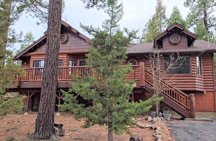 618 Knight Ave in Big Bear Lake, CA - Foto de edificio