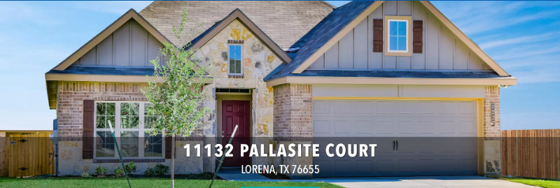 11132 Pallasite Dr in Lorena, TX - Foto de edificio