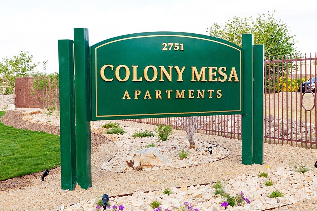 Colony Mesa Apartments in Las Cruces, NM - Building Photo