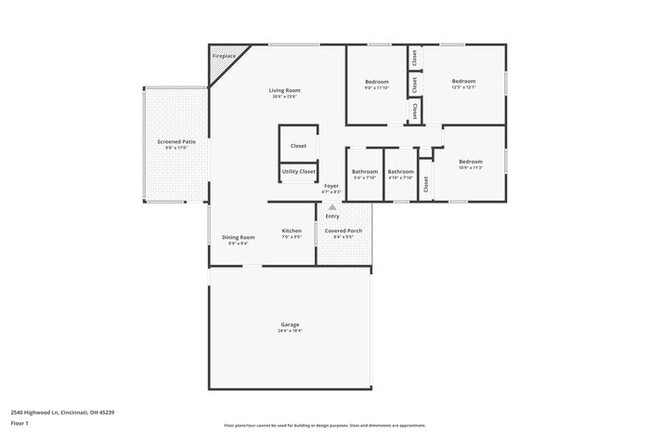 2540 Highwood Ln in Cincinnati, OH - Building Photo - Building Photo