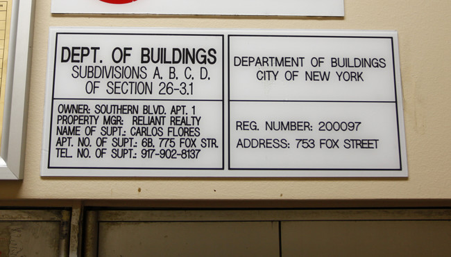 751 Fox St in Bronx, NY - Building Photo - Building Photo