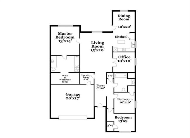 1104 NW 5th St in Newcastle, OK - Foto de edificio - Building Photo