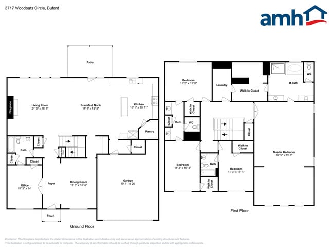 3717 Woodoats Cir in Buford, GA - Foto de edificio - Building Photo
