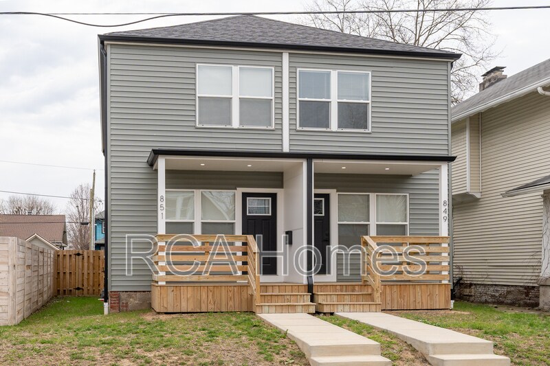 851 N Rural St in Indianapolis, IN - Building Photo