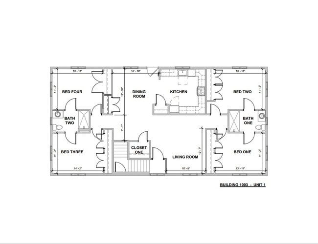 property at 1003 N 4th St