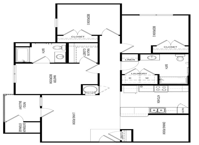 Calvary Trace Apartments in Raleigh, NC - Building Photo - Floor Plan