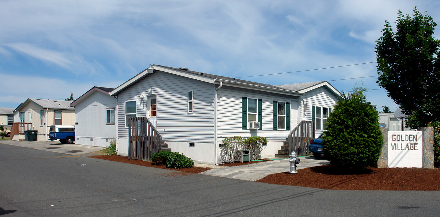 Golden Village Mobile Home Park in Tacoma, WA - Building Photo