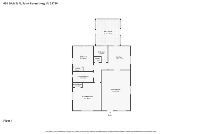 630 50th St N in St. Petersburg, FL - Foto de edificio - Building Photo