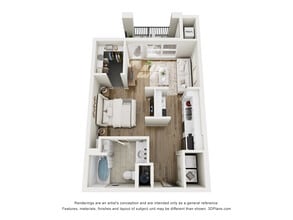 Red Oaks in Austin, TX - Foto de edificio - Floor Plan