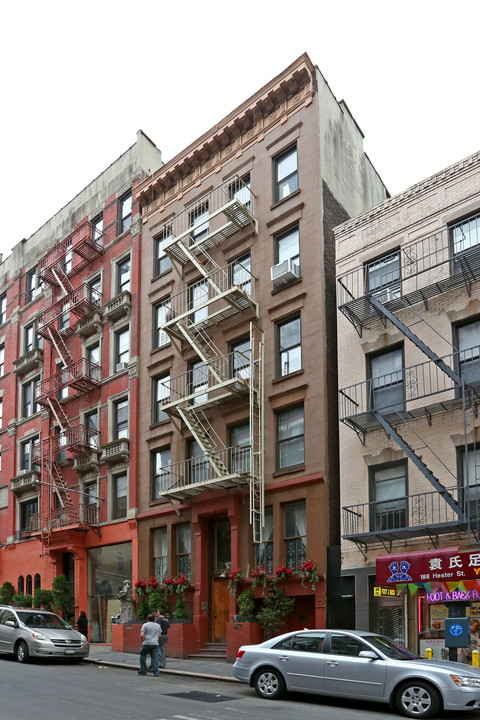 186 Hester St in New York, NY - Foto de edificio