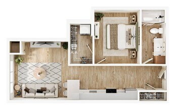 Rye Apartments in Farmington, MN - Foto de edificio - Floor Plan