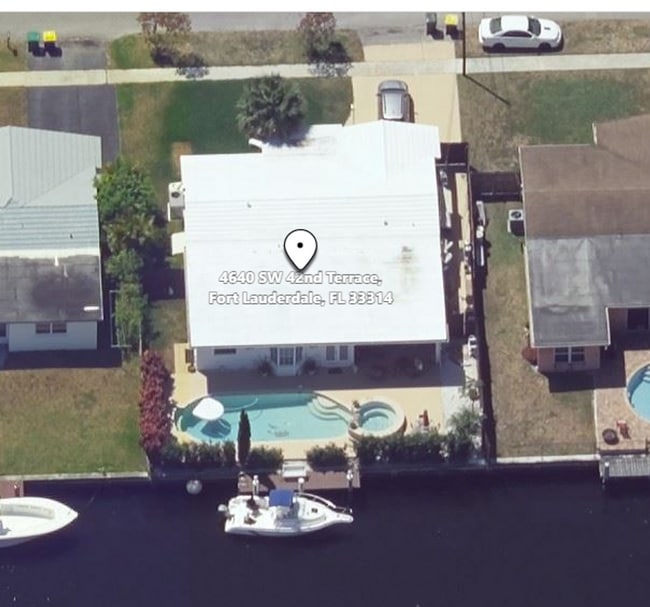 property at 4640 SW 42nd Terrace