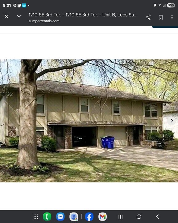 1210 SE 3rd Ter, Unit A in Lee's Summit, MO - Building Photo