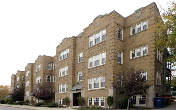 1118 Harrison St in Oak Park, IL - Foto de edificio