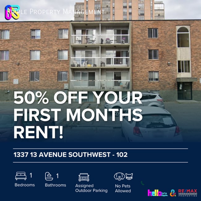 property at 1337-1313 13 Ave SW