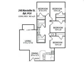 Resons Portfolio in West Lafayette, IN - Building Photo - Floor Plan