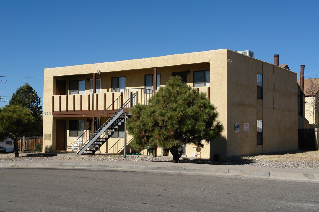 Nakomis Fourplex in Albuquerque, NM - Building Photo