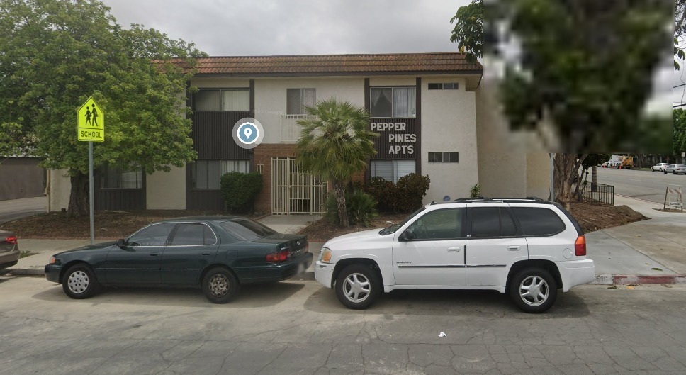 Pepper Pines in Bellflower, CA - Building Photo