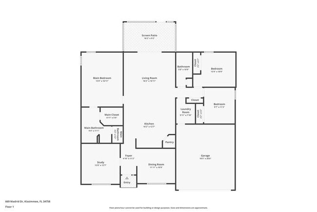 669 Madrid Dr in Kissimmee, FL - Building Photo - Building Photo