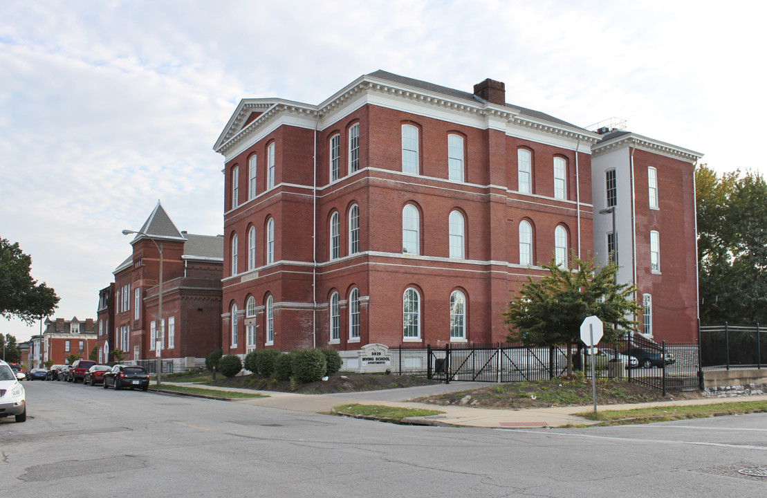 Irving School Apartments in St. Louis, MO - Building Photo