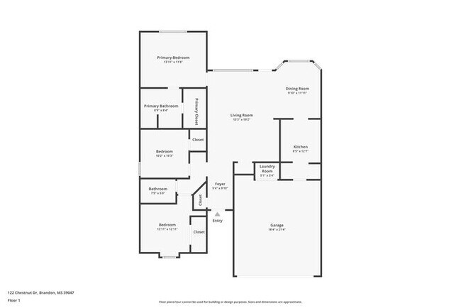 122 Chestnut Dr in Brandon, MS - Building Photo - Building Photo