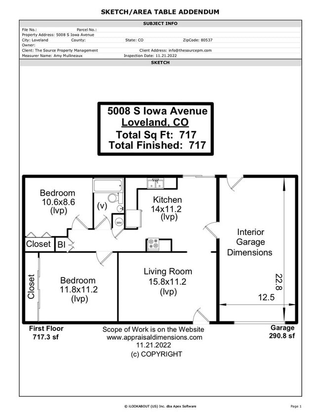 property at 5008 S Iowa Ave
