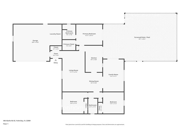 480 Abello Rd SE in Palm Bay, FL - Foto de edificio - Building Photo