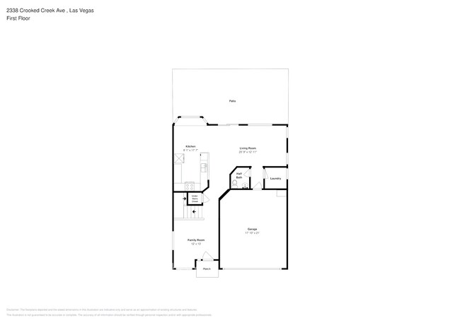2338 Crooked Creek Ave in Las Vegas, NV - Building Photo - Building Photo
